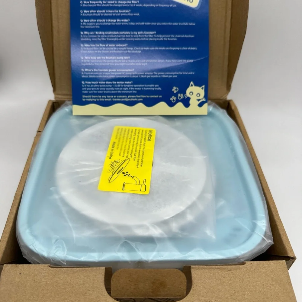 Pet Fountain Dog Cat Water Fountain- Healthy & Hygienic, Super Quiet, Automatic